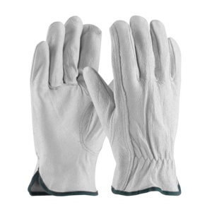 Goat Grain Leather CE Certified Anti-Vibration Elastic <b>Wristlet</b> Waterproof Latex-Free 11 oz Industrial Safety Driver Gloves New - Product Image 5