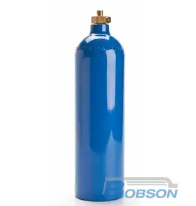 1000毫升 (24oz) CO2气罐1800 psi铝制气瓶，带w21.8开/关阀