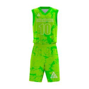 Uniforme de Baloncesto para Hombre de Alta Calidad, Personalizado con Logotipo OEM/ODM, Transpirable, Anti-UV, Antibacteriano, 100% Poliéster - Product Image 6