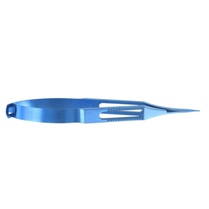Tijeras de Iris Recubiertas de Titanio, Instrumento Quirúrgico Oftálmico Recto para Cirugía Ocular de Precisión y Procedimientos Microquirúrgicos - Product Image 3