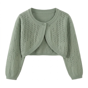 Pull col rond pour femme, broderie personnalisée, tricoté, manches longues, mode hiver, marque privée, fournisseur en gros - Product Image 3