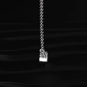 Collier en diamant de laboratoire de qualité supérieure, forme marquise, bijou élégant, cadeau, collier de mariée avec certification IGI pour femmes. - Product Image 3