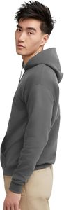 Sweat à capuche pour homme personnalisable, broderie 3D, tissu en coton polaire, décontracté, manches longues, confortable, streetwear, mode d'hiver - Product Image 4