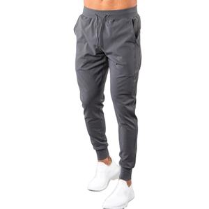 Logotipo personalizado Poliéster Spandex Ropa deportiva Joggers Pantalones de chándal de secado rápido 4-Way Stretch Gym Running Pantalones - Product Image 3