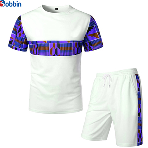 Conjunto Deportivo Informal Cómodo con Logotipo Personalizado, Conjunto de Pantalones Cortos para Hombre, Multicolor, 2 Piezas, Traje Deportivo para Verano y Otoño - Product Image 3
