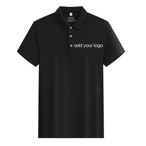 Camiseta Polo Lisa de Alta Calidad con Diseño Personalizado Bordado e Impreso, Blanca y Negra, 180g, Algodón, Cuello Redondo - Product Image 6