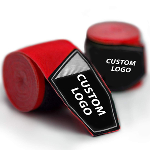 Perfect <b>Stretch</b> 4.0 Red Color Good Selling Durable Cotton Training Boxing Accessories Good Supplier Boxing Hand <b>Wraps</b> For Kids - Product Image 1