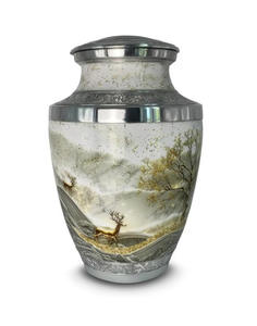 Urnas de Cremación para Adultos, Nuevo Diseño, Estilo Americano Moderno, Urnas Funerarias Conmemorativas para Cenizas - Product Image 4