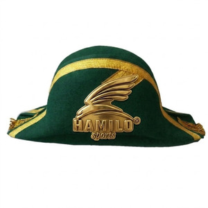 Admiral Bicorn Napoleon Costume Hat for Adults Napoleon Uniform Wool Hat With Custom Color Lace Bicorne Hat - Product Image 4