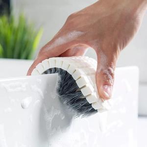 Brosse de nettoyage robuste en PP à angle réglable pour salle de bain, douche, évier, sol, tapis et tissus - Product Image 1