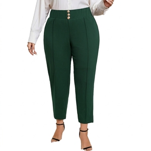 Leggings de Cintura Alta para Mujer, de Spandex y Nailon, Antibacterianos, Ropa Deportiva Informal, Moda Europea y Americana para Principios de Otoño e Invierno - Product Image 3