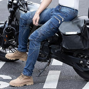 Long Lasting Motorbike Jeans Pant Strong Motorbike Jeans Pant For Regular Use Jeans Pant - Product Image 6