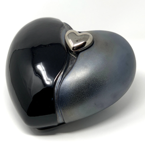 Urna Conmemorativa de Corazón de Bronzita con Mini Corazón para Cenizas, Corazón para Cenizas Funerarias de Metal Latón/Aluminio - Product Image 5