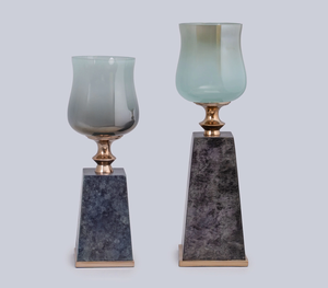 Luxury <b>Bird</b> and Vine Candle Holder with Gradient Glass Cup Customized Christmas Home & Table Decor - Product Image 5