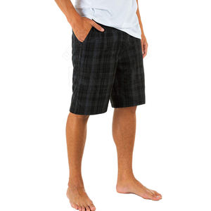 Shorts d'été décontractés pour hommes, nouvelle collection, en molleton bouclette 100 % coton, délavage acide, séchage rapide, taille élastique, pour la natation - Product Image 4