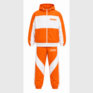 Conjunto de Chaqueta y Pantalón Cortavientos de Lona Personalizada para Hombre, con Capucha y Logotipo Personalizado en la Parte Delantera, Traje Deportivo Impermeable de Nailon - Product Image 5