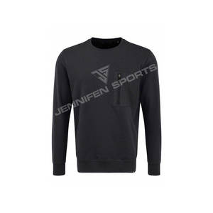 Sudadera para hombre con logo, corte regular, 100% algodón polar, con bolsillo frontal con cremallera. - Product Image 1