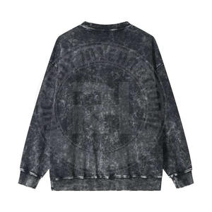 Sudadera Personalizada de Manga Larga, Estilo Urbano Informal, Color Sólido, con Capucha y Logotipo Estampado, Unisex, 100% Algodón, para Invierno - Product Image 2