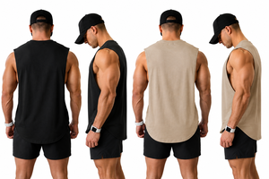 Camiseta Deportiva de Malla Transpirable para Hombre, de Secado Rápido, 100% Poliéster, Cuello Redondo, para Gimnasio, Running y Entrenamiento, Venta al por Mayor - Product Image 2