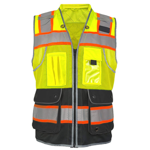 Chaleco de Seguridad Personalizado con Logotipo Impreso, Chaleco Reflectante de Alta Visibilidad, Fabricante Mayorista para Empresas - Product Image 1