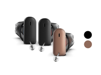 Prothèse auditive rechargeable Signia Silk C&G 1IX CIC 16 canaux prête à l'emploi avec connectivité mobile pour perte auditive légère à modérée