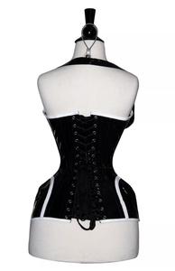 คอร์เซ็ตของผู้หญิงวินเทจชุดกระชับสัดส่วนเซ็กซี่แบบโอเวอร์บัสเทจคอร์เซ็ทผ้าบอร์เคดระบายอากาศทันสมัยสำหรับขนาดใหญ่พิเศษ - Product Image 5