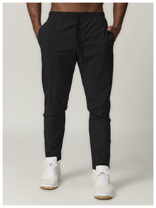 Men Gym Fitness Pants Breathable <b>Polyester</b> Pockets Athletic Workout <b>Joggers</b> - Product Image 5