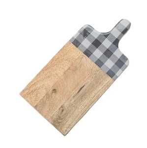 Planche à découper en bois et résine de qualité supérieure, design moderne, pour couper les fruits, les légumes et les aliments - Product Image 6