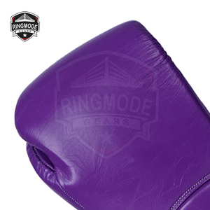 Gants d'entraînement de boxe personnalisés en cuir pleine fleur de vache pour le sparring, avec fermeture et doublure respirante en tissu, réduisant les chocs en arts martiaux - Product Image 6