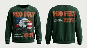 Camiseta de Felpa para Hombre, Estilo Urbano, Hip Hop, con Estampado Personalizado, Marca Propia, Cómoda y Moderna, Manga Corta, OEM ODM - Product Image 4