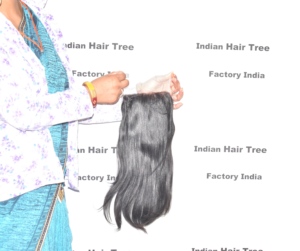 Extensions de cheveux indiens 100% naturels, couleur naturelle, 6*6, lisses, non traités, cuticules alignées, style ondulations profondes, pour femmes, vente en gros - Product Image 3