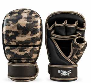 ถุงมือ MMA หนังแท้รุ่นล่าสุด ป้องกันมืออย่างปลอดภัย สายรัดข้อมือปรับได้ ระบายอากาศได้ดี เหมาะสำหรับทุกเพศ สำหรับศิลปะการต่อสู้และมวย - Product Image 2