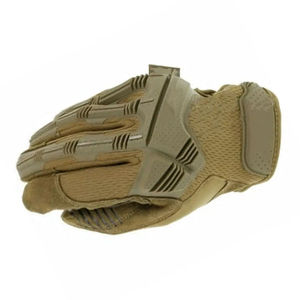 Guantes Tácticos de Cuero Genuino para Montañismo, Caza y Actividades al Aire Libre, con Protección Completa para los Dedos, Color Personalizado con Logotipo - Product Image 4