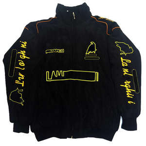 Chaqueta Deportiva de Alta Calidad con Bordado, Logotipo Frontal, Diseño Acolchado de Fórmula 1 2025, para Hombre - Product Image 5