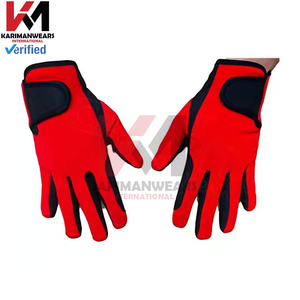 Gants d'équitation respirants en maille avec grip en silicone imprimé, gants d'équitation robustes en cuir pour le travail en écurie et à la ferme - Product Image 6