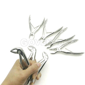 Kit de Instrumentos de Laboratorio Dental de Ortodoncia, 7 Piezas, Acero Inoxidable, Pinzas de Extracción de Dientes para Niños, Herramientas Quirúrgicas Manuales - Product Image 4