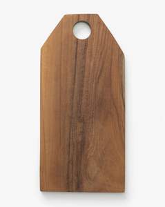 Tabla de cortar de madera natural para una cocina saludable, para cortar verduras, carne y frutas, tabla de madera ecológica. - Product Image 5
