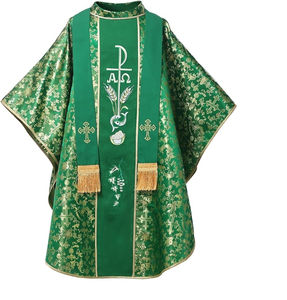 Robe unisexe avec col détachable, design de logo personnalisé, vêtement de clergé respirant, robes pour tenue d'église traditionnelle, coupe pour homme - Product Image 4