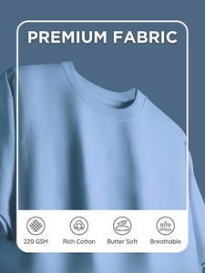 Camiseta extragrande para hombre, ropa informal holgada, algodón suave y transpirable, estilo streetwear relajado, cuello redondo, media manga, ropa de verano - Product Image 5