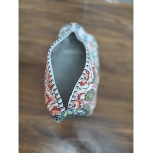 Petite trousse de toilette bohème brodée, multicolore, avec fermeture éclair, portable, cadeau pour elle - Product Image 4