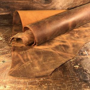 OIL PULL-UP Cow Leather Grain Type for Crafting Bags Belts Sofas <b>Shoes</b> Luggage Curtains Costumes Finished Pattern - Product Image 1