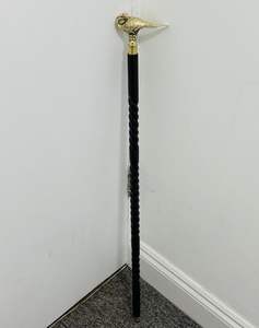 Cuchillo de Cocina Estilo Swan Poirot con Mango de Madera, Hecho a Mano, Decoración Antigua para el Hogar, Artículo de Regalo, Madera Negra - Product Image 4