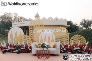 Stunning <b>Wedding</b> Reception Stage Laser <b>Frame</b> Set Perfect Engagement Party Stage Decor Panels - Product Image 3