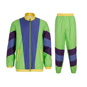 Ensemble de survêtement sportif pour femmes, couleur unie, longueur intégrale, imperméable, spandex/coton, 2 pièces, manches longues, col rond, coupe régulière, hiver, séchage rapide - Product Image 1