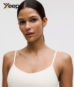 เสื้อชั้นในกีฬาโยคะคุณภาพสูงสำหรับผู้หญิง XEEP รุ่น XC-SB-135 แบบเรียบง่าย ระบายอากาศได้ดี สายปรับได้ แผ่นรองถอดออกได้ รองรับได้ดี - Product Image 3