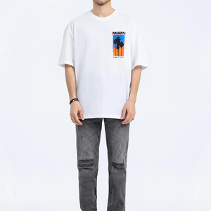 เสื้อยืดพิมพ์ลายผู้ชาย แขนสั้น ระบายอากาศได้ดี ไซส์ใหญ่ ผลิตในปากีสถาน สไตล์ไฮสตรีท รุ่นใหม่ล่าสุด เสื้อฤดูร้อน - Product Image 2