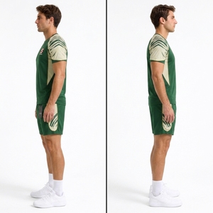 Breathable Men Tennis Uniform <b>Light</b> Weight Comfortable High Quality <b>Cheap</b> Rate Hot Selling Tennis Uniform with Perfect Style - Product Image 5