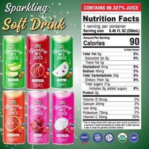 Vinut 330มล. (แพ็ค24), น้ำตาล0แคลอรี่, 0คาร์โบไฮเดรต, ขายส่ง, ตัวอย่างฟรี, ODM OEM - Product Image 2