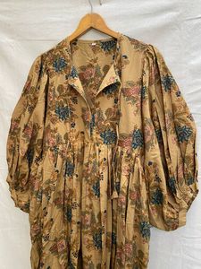 Vestido Largo de Algodón Elegante para Mujer, de Excelente Calidad, para Uso Casual, Oficina, Vestido Cómodo para el Día a Día, Disponible para la Venta - Product Image 1