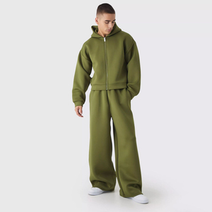 Créez votre propre ensemble de survêtement décontracté à capuche pour homme, imprimé, deux pièces, pour usage extérieur adulte - Product Image 1
